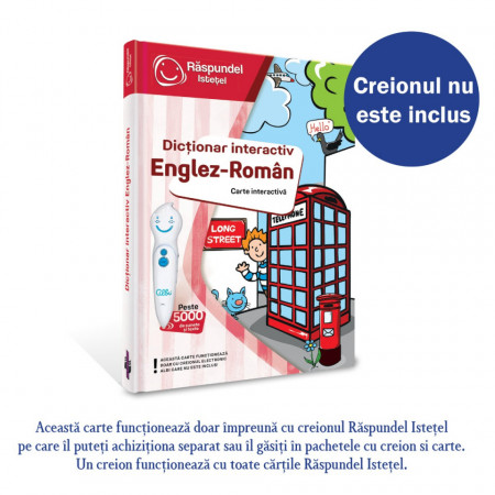 Raspundel Istetel - Carte Dictionar Englez-Roman - Img 2