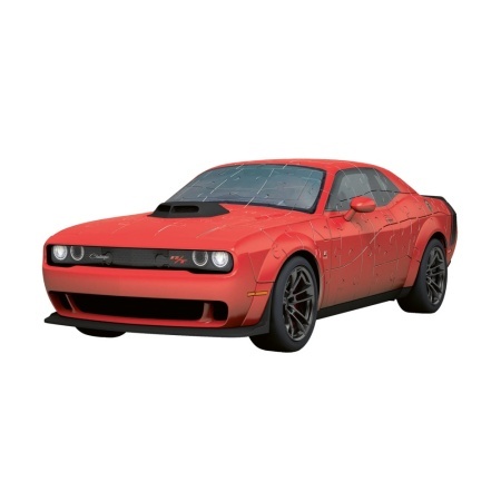 Ravensburger - Puzzle 3D iconic Dodge Challenger R/T Scat Pack Widebody 108 piese model de colectie - Img 3
