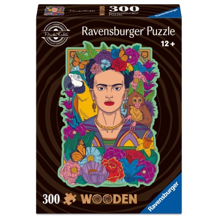 Ravensburger - Puzzle din lemn Frida Kahlo 300 piese - Img 2
