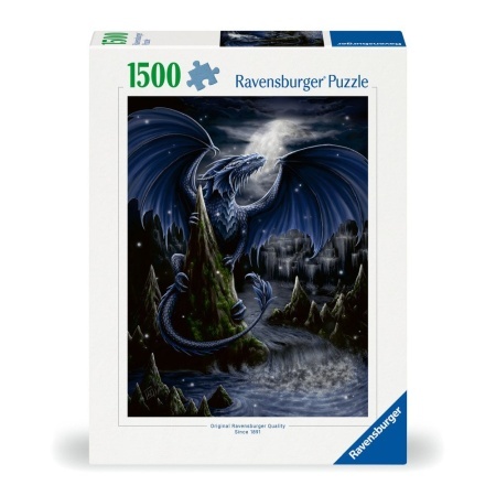 Ravensburger - Puzzle dragonul negru 1500 piese design nou - Img 2