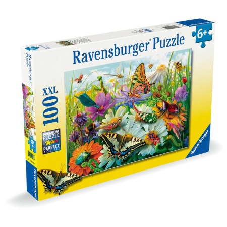 Ravensburger - Puzzle lumea minunata a insectelor 100 piese XXL - Img 2
