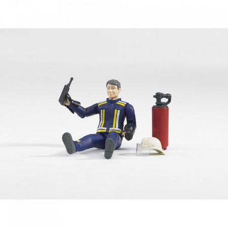 Bruder - Figurina Pompier Cu Accesorii - Img 2
