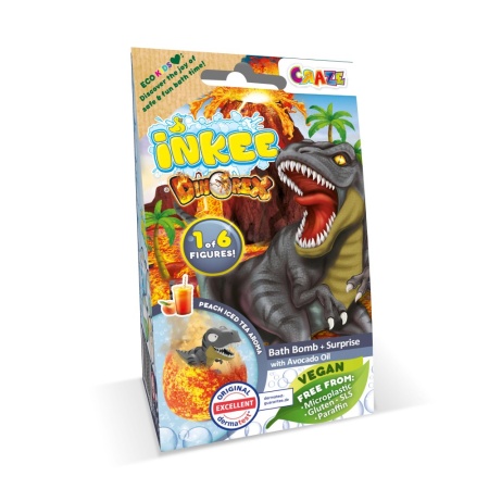 Craze - Bila de baie Inkee cu surpriza dinozaur - Img 2