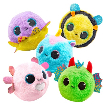 Craze - Jucarie de colectie Bounzz animalute saltarete din plus cu diametru de 6 cm diverse modele - Img 2