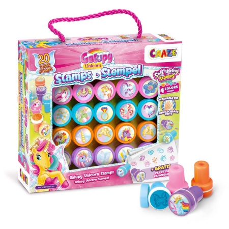 Craze - Set stampile unicorn Galupy - Img 5