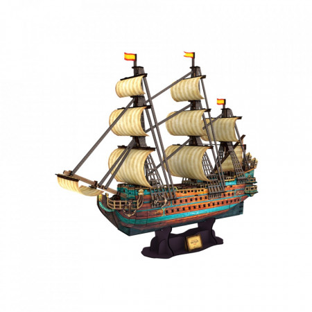 Cubic Fun - Puzzle 3D Nava San Felipe 248 Piese - Img 2