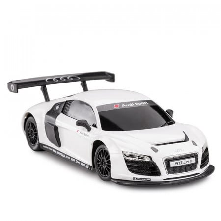 Masinuta Metalica Audi R8 Argintie Scara 1 La 24 - Img 5