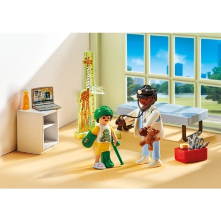 Playmobil - Pediatru cu copil si ursulet - Img 3