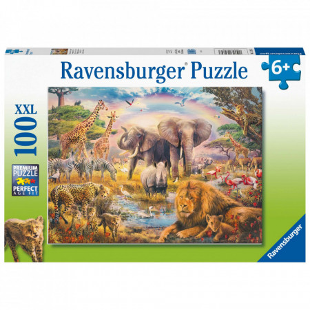 Puzzle Animale In Salbaticie, 100 Piese - Img 2