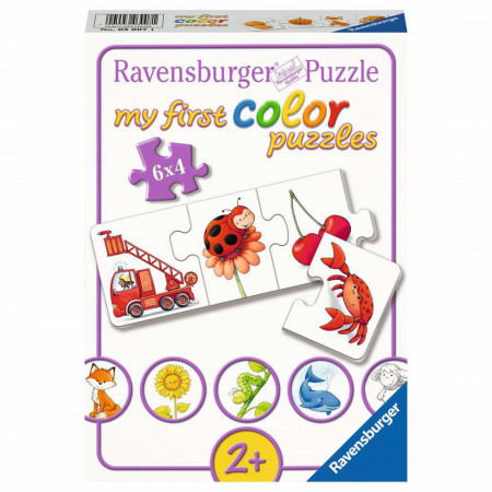 Puzzle Lucruri Colorate, 6X4 Piese - Img 2
