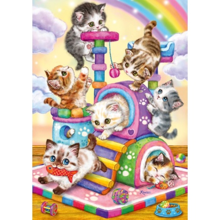 Ravensburger - Puzzle pisicute la joaca 35 piese - Img 3
