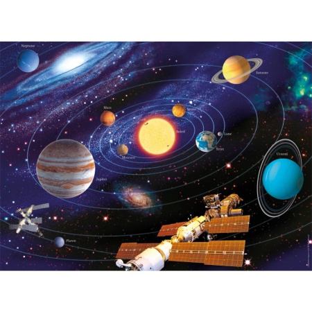 Ravensburger - Puzzle sistemul solar 500 piese design nou - Img 3