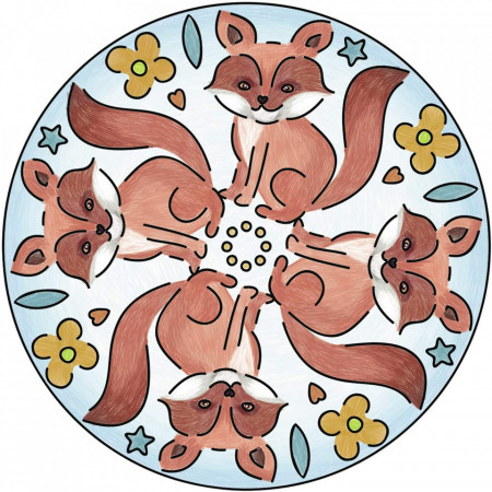 Ravensburger - Set De Creatie Mini Mandala Cu Animale - Img 3