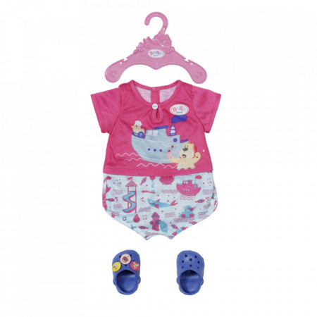 BABY Born - Pijama Baie Si Papucei 43 Cm - Img 3