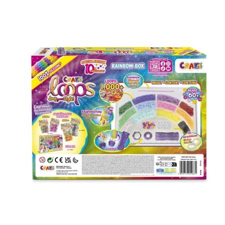 Craze - Set de creatie cu 1000 de elastice pentru confectionare bijuterii - Img 4