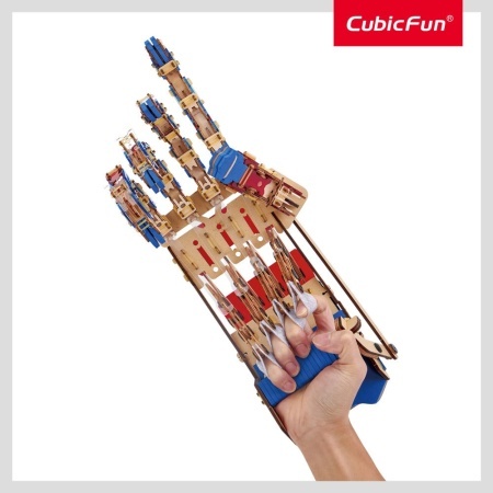 Cubic Fun - Joc Educativ STEM National Geographic puzzle 3D Mana Robotizata - Img 3