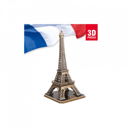 Cubic Fun - Puzzle 3D Turnul Eiffel (Nivel Complex 82 Piese) - Img 2