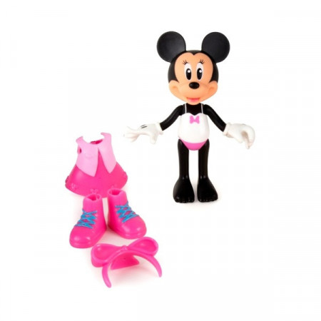 Disney Minnie Mickey - Papusa cu accesorii in calatorie W2 blister - Img 3