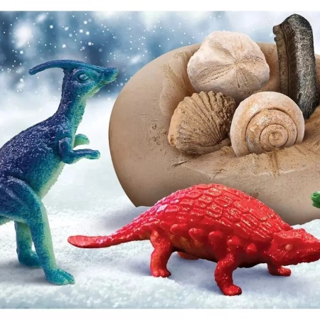 National Geographic - Set educativ Calendar de Craciun descopera lumea preistorica a dinozaurilor cu 24 de surprize - Img 4