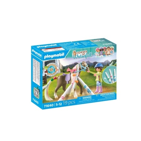 Playmobil - Cal cu par si creioane Crayola - Img 2