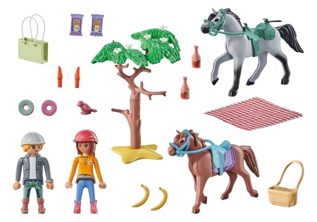 Playmobil-DRUMETIE LA PLAJA CU CAII AMELIA SI BEN - Img 3