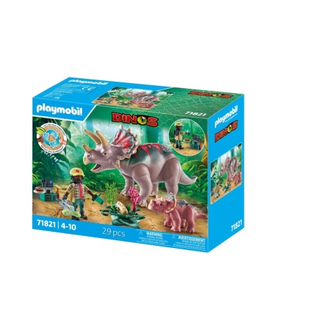 Playmobil - Familia Triceratops - Img 3
