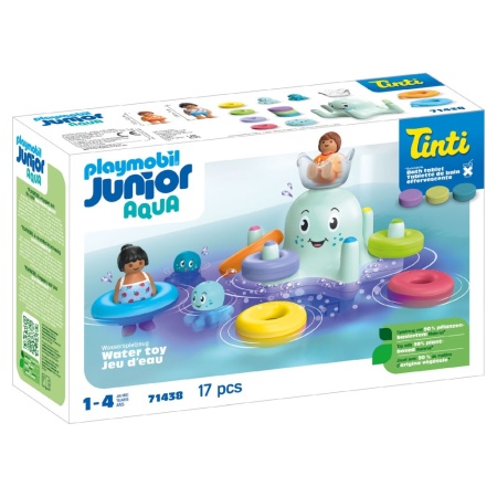 Playmobil Junior Aqua si Tinti - Calamar colorat - Img 2