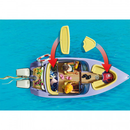 Playmobil - Luna De Miere Cu Barca De Viteza - Img 5