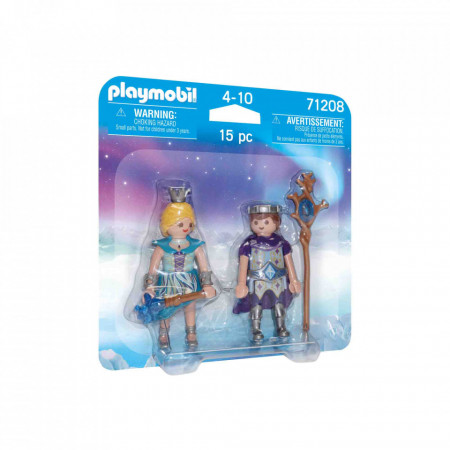 Playmobil - Set 2 Figurine - Printul Si Printesa Ghetii