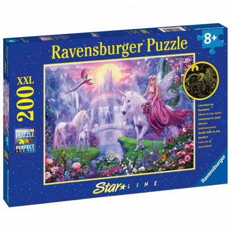 Puzzle Regatul Unicornilor, 200 Piese Starline - Img 3