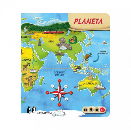 Raspundel Istetel - Carte Atlasul lumii - Img 3