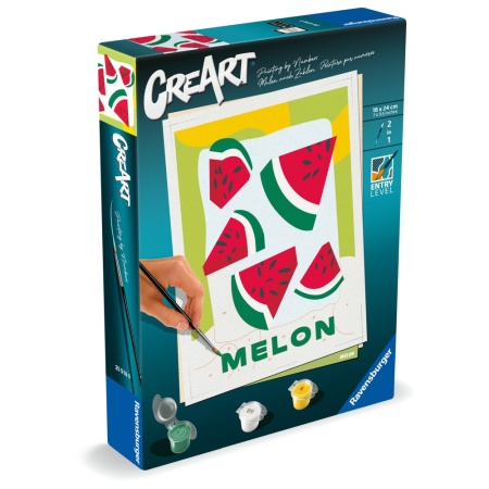 Ravensburger - CreArt pictura pe numere pentru adulti pepene - Img 2