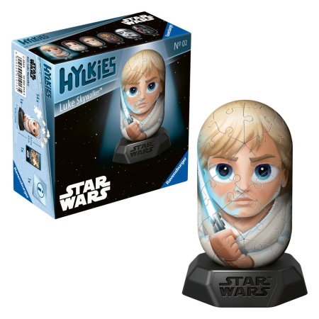 Ravensburger - Puzzle 3D Hylkies Star Wars Lluke Skywalker 54 piese - Img 2