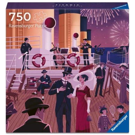 Ravensburger - Puzzle artistic Titanic 750 piese - Img 2