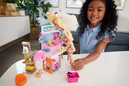 Barbie Set De Joaca Magazin Accesorii Animalute - Img 3