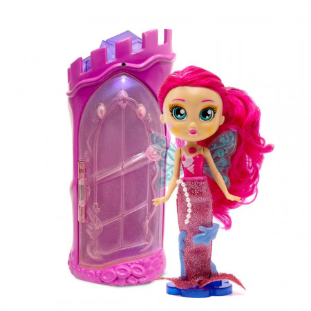 Bright Fairy Friends - Set de joaca cu sirena, castel si accesorii - Img 3
