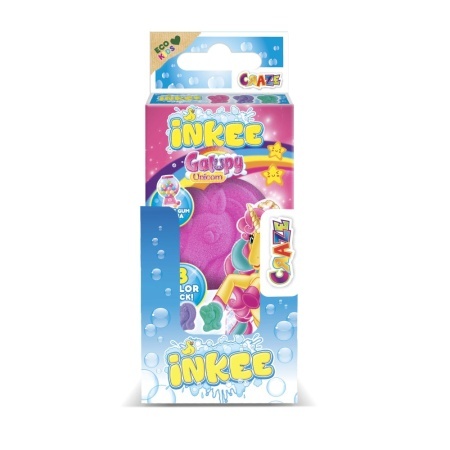 Craze - Bombe de baie Inkee 3 buc asortate in forma de unicorn - Img 3