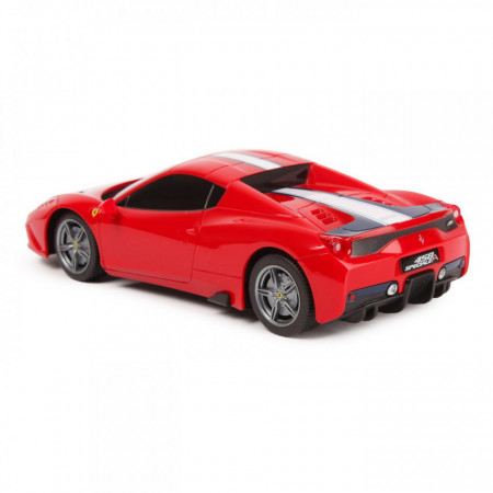 Masina Cu Telecomanda Ferrari 458 Speciale Rosu Cu Scara 1 La 24 - Img 4