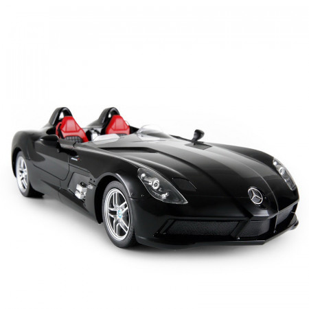 Masina Cu Telecomanda Mercedes-Benz Slr Neagra Scara 1 La 12 - Img 3