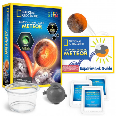 National Geographic - Kit Creativ Meteorit Care Straluceste In Intuneric - Img 2