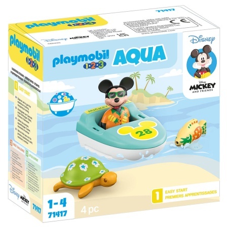 Playmobil - 123 Disney Tur Cu Barca Lui Mickey - Img 2