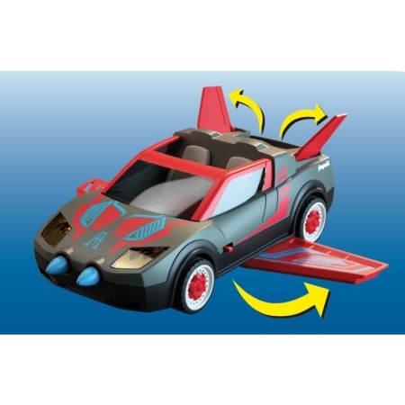 Playmobil - Jucarie de rol Lupta eroului cu vehicul - Img 4