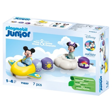 Playmobil Junior Disney - Zborul lui Mickey si Minnie printre nori - Img 3