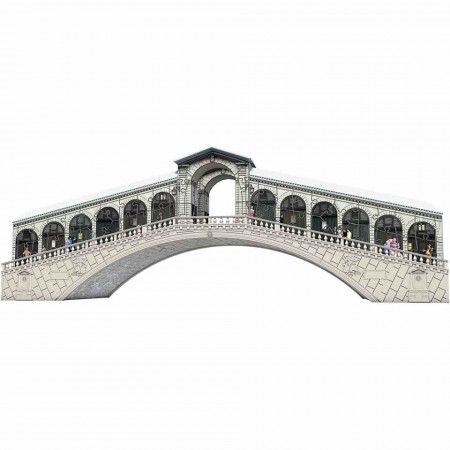 Puzzle 3D Podul Rialto, 216 Piese - Img 2