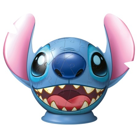 Ravensburger - Puzzle 3D Disney Stitch figurina Stitch cu urechi 72 piese - Img 3