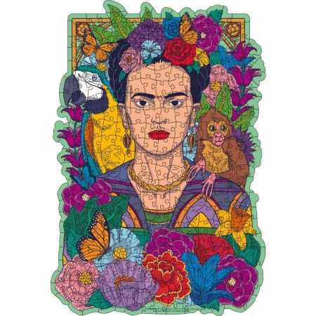 Ravensburger - Puzzle din lemn Frida Kahlo 300 piese - Img 3