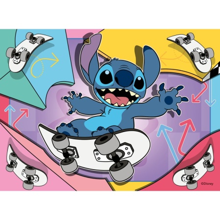 Ravensburger - Puzzle Disney Stitch 4 buc in cutie 12 16 20 24 piese - Img 4