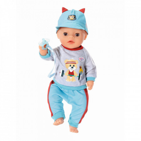 BABY Born - Hainute Sport Albastre 36 Cm - Img 4