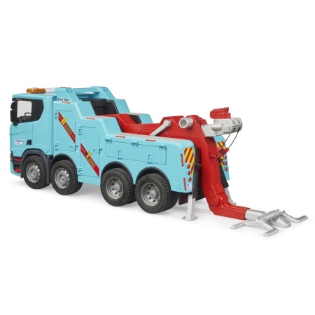 Bruder Camion Scania Super 560R pentru tractari grele cu lumina si sunet - Img 6