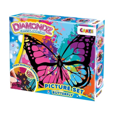 Craze - Pictura cu diamante fluture - Img 4